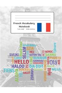 French Vocabulary Notebook