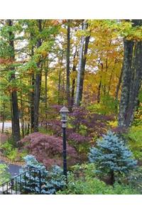 School Composition Book Pretty Landscaping Autumn 130 Pages