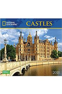 National Geographic Castles 2018 Wall Calendar