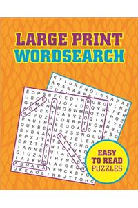 Large Print Wordsearch