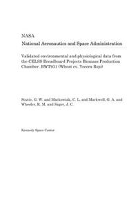Validated Environmental and Physiological Data from the Celss Breadboard Projects Biomass Production Chamber. Bwt931 (Wheat CV. Yecora Rojo)
