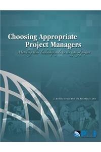 Choosing Appropriate Project Managers
