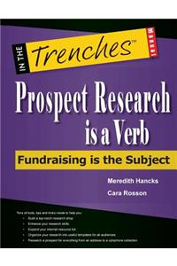 Prospect Research Is a Verb