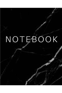Notebook - Black Marble Composition Book