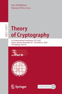 Theory of Cryptography