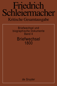 Briefwechsel 1800