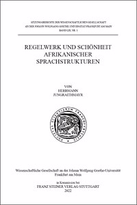 Regelwerk Und Schonheit Afrikanischer Sprachstrukturen