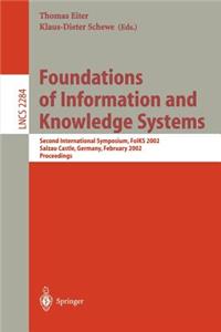 Foundations of Information and Knowledge Systems