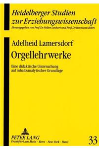 Orgellehrwerke