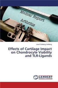Effects of Cartilage Impact on Chondrocyte Viability and TLR-Ligands