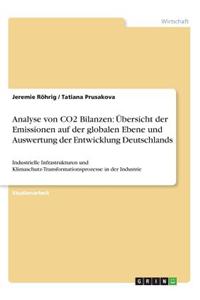 Analyse von CO2 Bilanzen