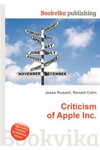 Criticism of Apple Inc.