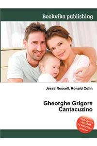 Gheorghe Grigore Cantacuzino