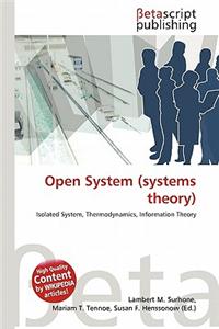 Open System (Systems Theory)