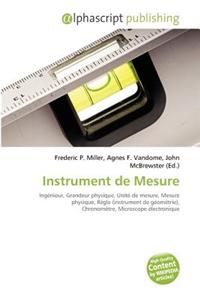 Instrument de Mesure
