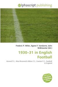 1930-31 in English Football