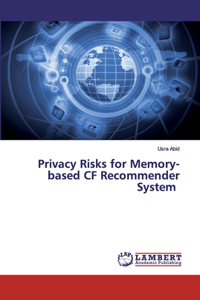 Privacy Risks for Memory-based CF Recommender System