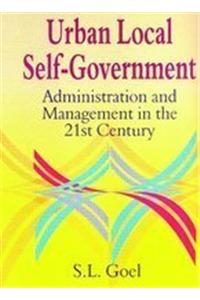Urban Local Self-Government