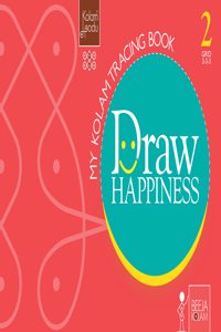 Kolam Podu: My Kolam Tracing Book 2 : Grid 3-3-3 : Trace Lines, Learn Designs, Express Yourself & Draw Happiness : Learn to draw Kolams and Muggulus : A fun activity book for kids and adults.