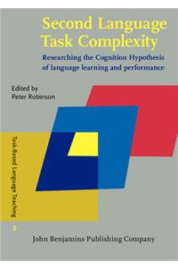 Second Language Task Complexity