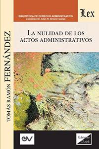 Nulidad de Los Actos Administrativos