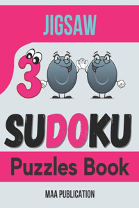 Jigsaw Sudoku Puzzles Book