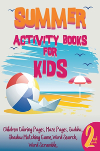 Summer Activity Books for Kids 2nd Grade