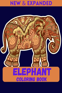 Elephant Coloring Book (New & Expanded)