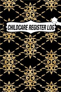 Childcare Register Log