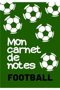 Mon Carnet de Notes Football