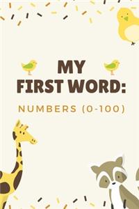 My first word