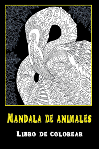 Mandala de animales - Libro de colorear