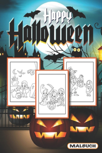 Happy Halloween Malbuch