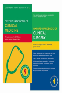 Pack of Oxford Handbooks of Clinical Medicine and of Clinica