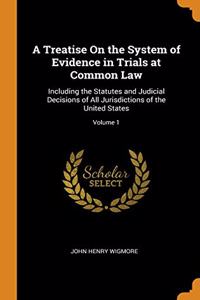 A TREATISE ON THE SYSTEM OF EVIDENCE IN