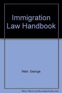 Immigration Law Handbook