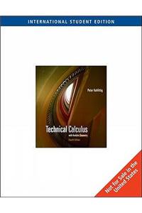Technical Calculus with Analytic Geometry, International Edition
