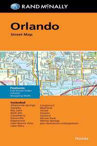 Rand McNally Folded Map: Orlando Street Map