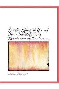 Are the Effects of Use and Disuse Inherited?