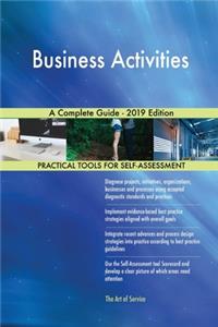 Business Activities A Complete Guide - 2019 Edition