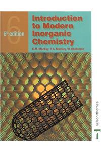 Introduction to Modern Inorganic Chemistry, 6th Edition