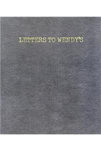 Letters to Wendy's