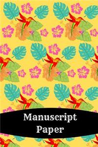 Manuscript Paper
