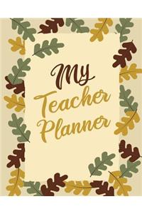 My Teacher Planner