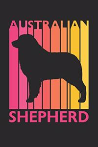 Vintage Australian Shepherd Notebook - Gift for Australian Shepherd Lovers - Australian Shepherd Journal