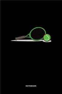 Tennis Sports Art Graphic Notebook