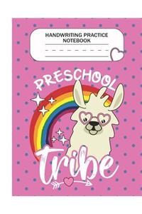 Handwriting Practice Notebook - Preschool Tribe