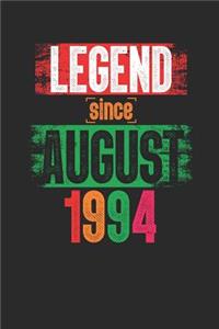 Legend Since August 1994