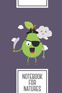 Notebook for Natures