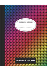 College Ruled Composition Notebook 120 Pages